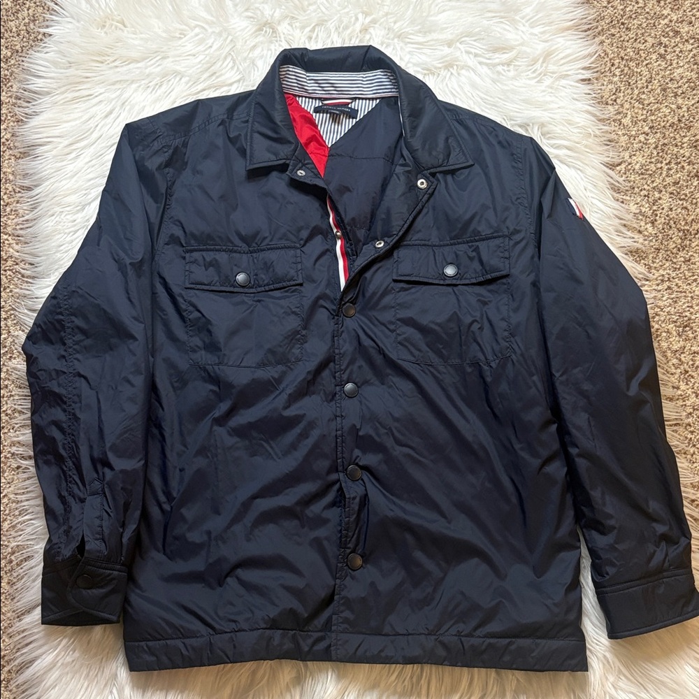 TOMMY HILFIGER LIGHT WEIGHT WATER RESISTANT MEN’S JACKET SZ. XL